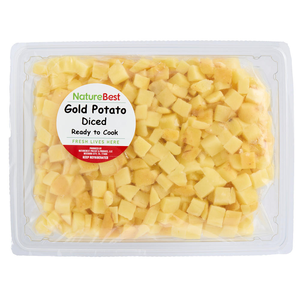 NatureBest Diced Gold Potato, 24 oz