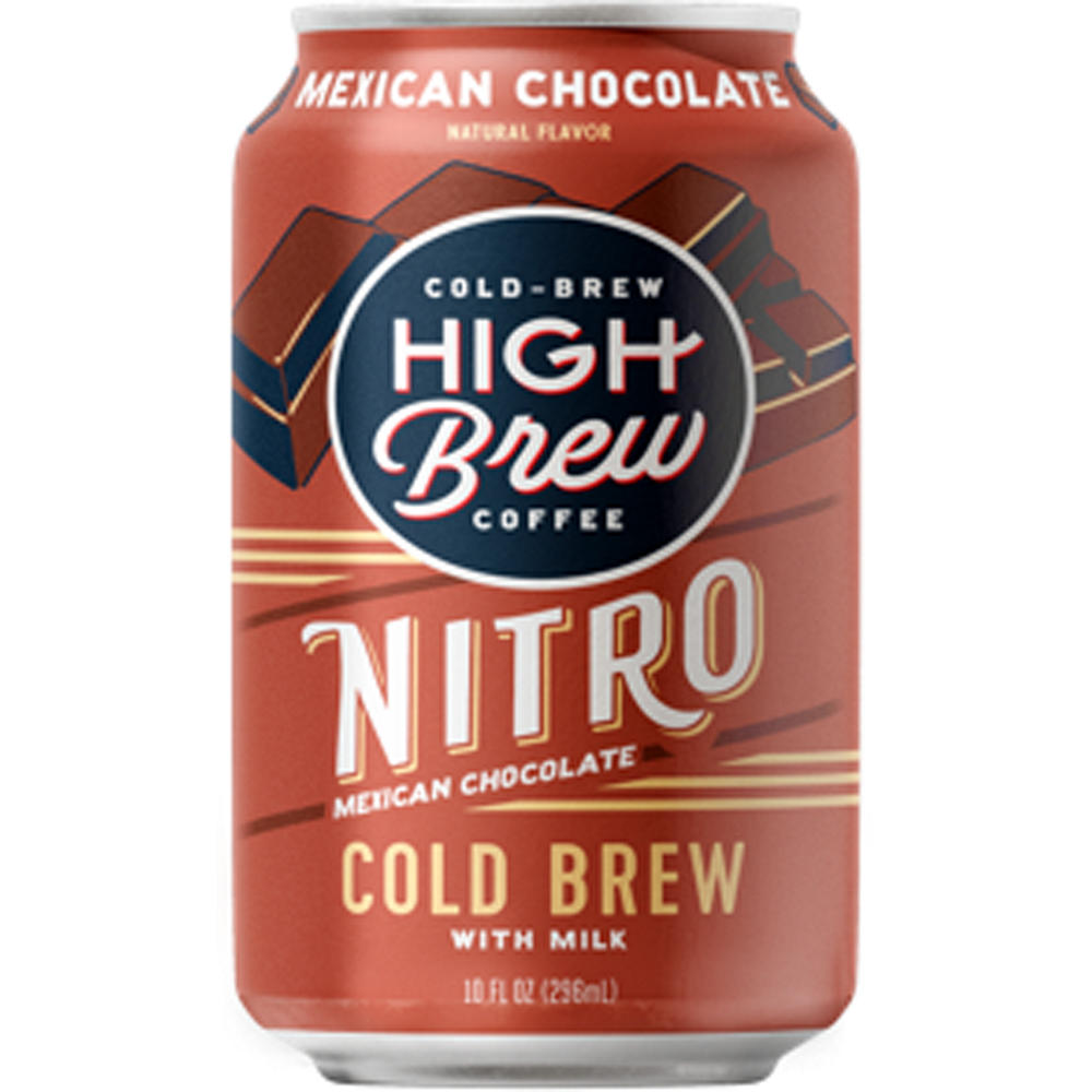 High Brew Nitro Mexican Chocolate Cold Brew Coffee, 10 oz
