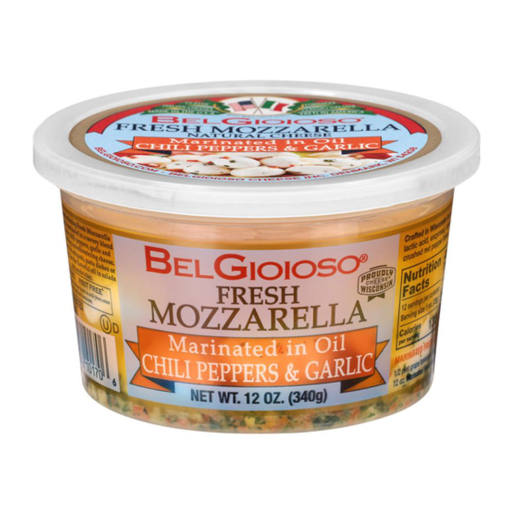 BelGioioso Fresh Mozzarella Marinated Ciliegine, 12 oz