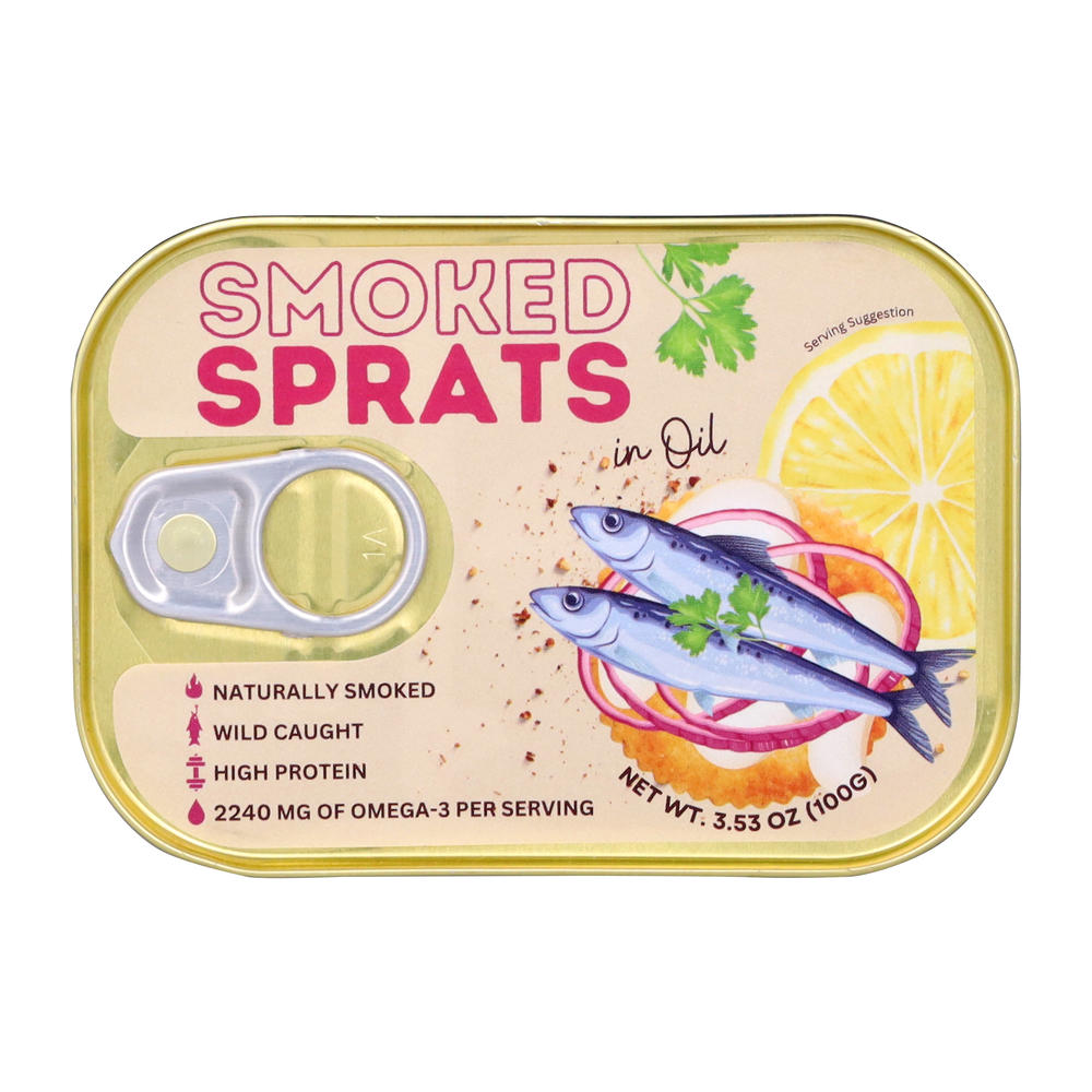 Bandi Smoked Sprats in Oil, 3.53 oz