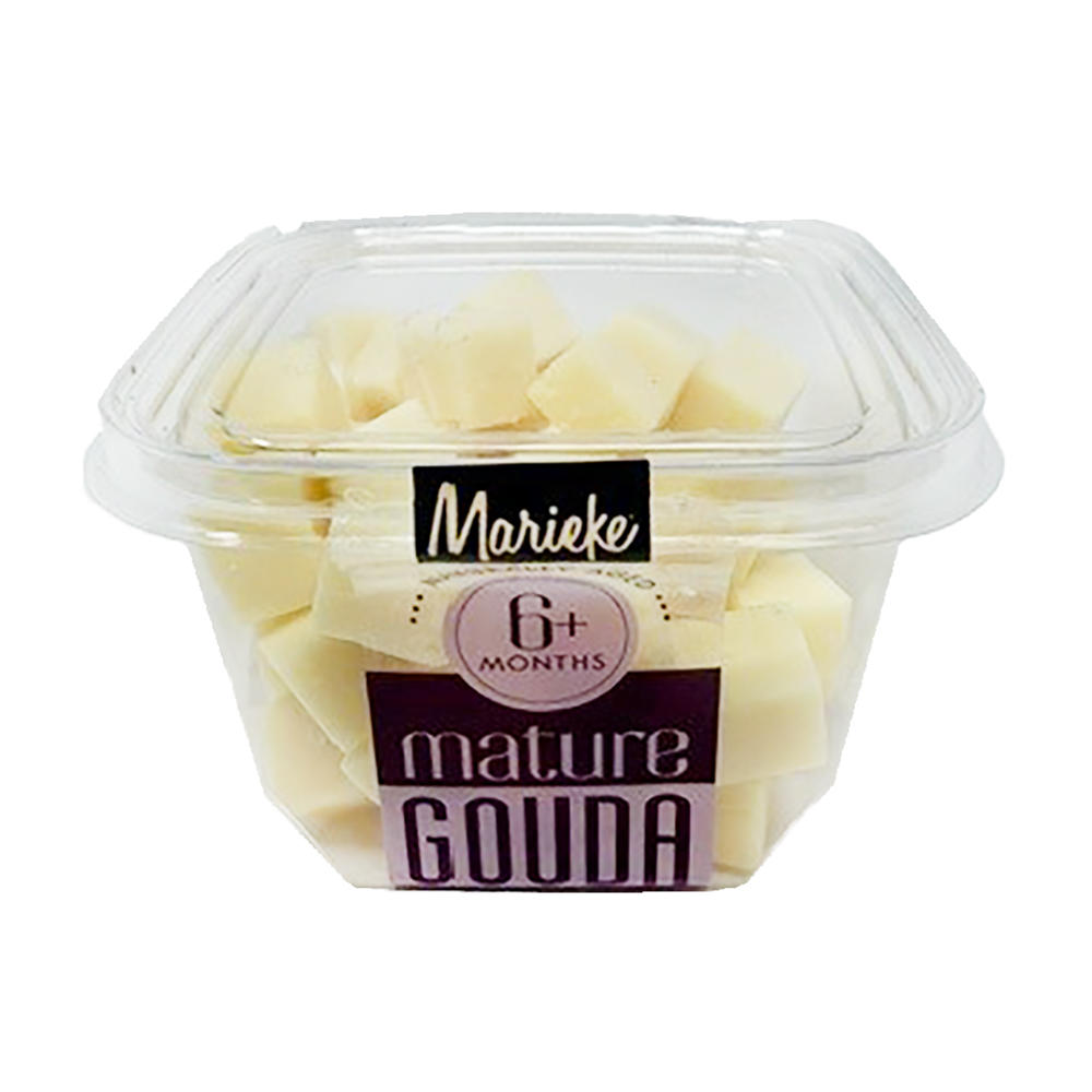 Marieke 6+ Months Mature Gouda Cheese Cubes, Avg. 0.3 lb