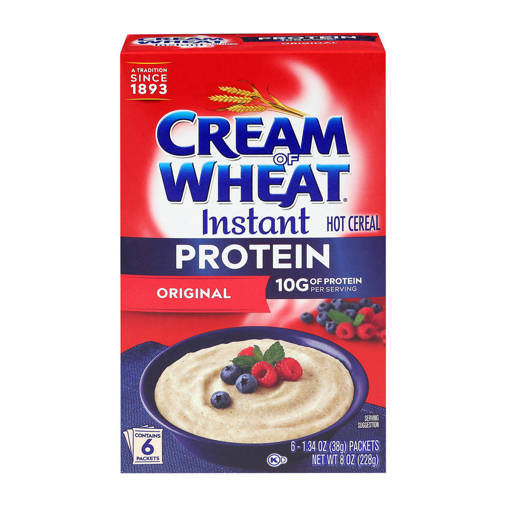 Cream of Wheat Hot Cereal Instant Protein - Original, 8 oz