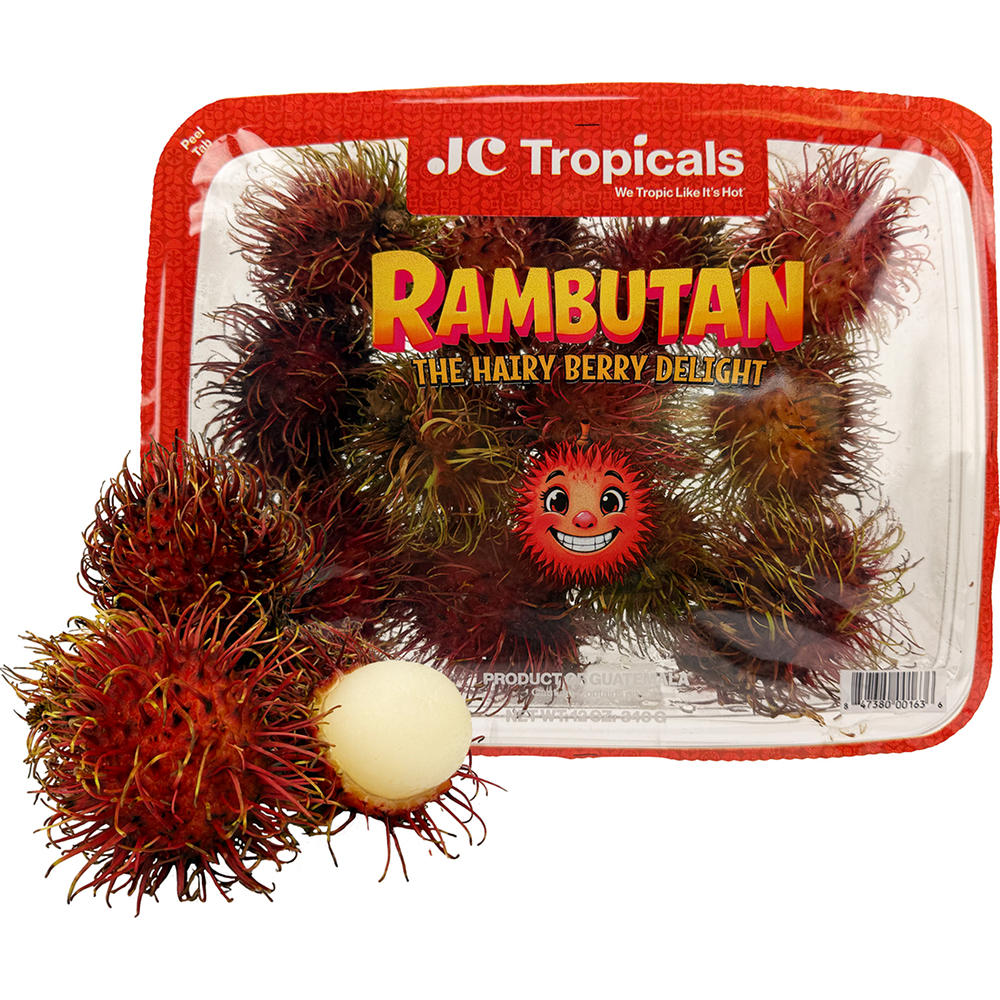 J&C Tropicals Fresh Rambutan, 12 oz