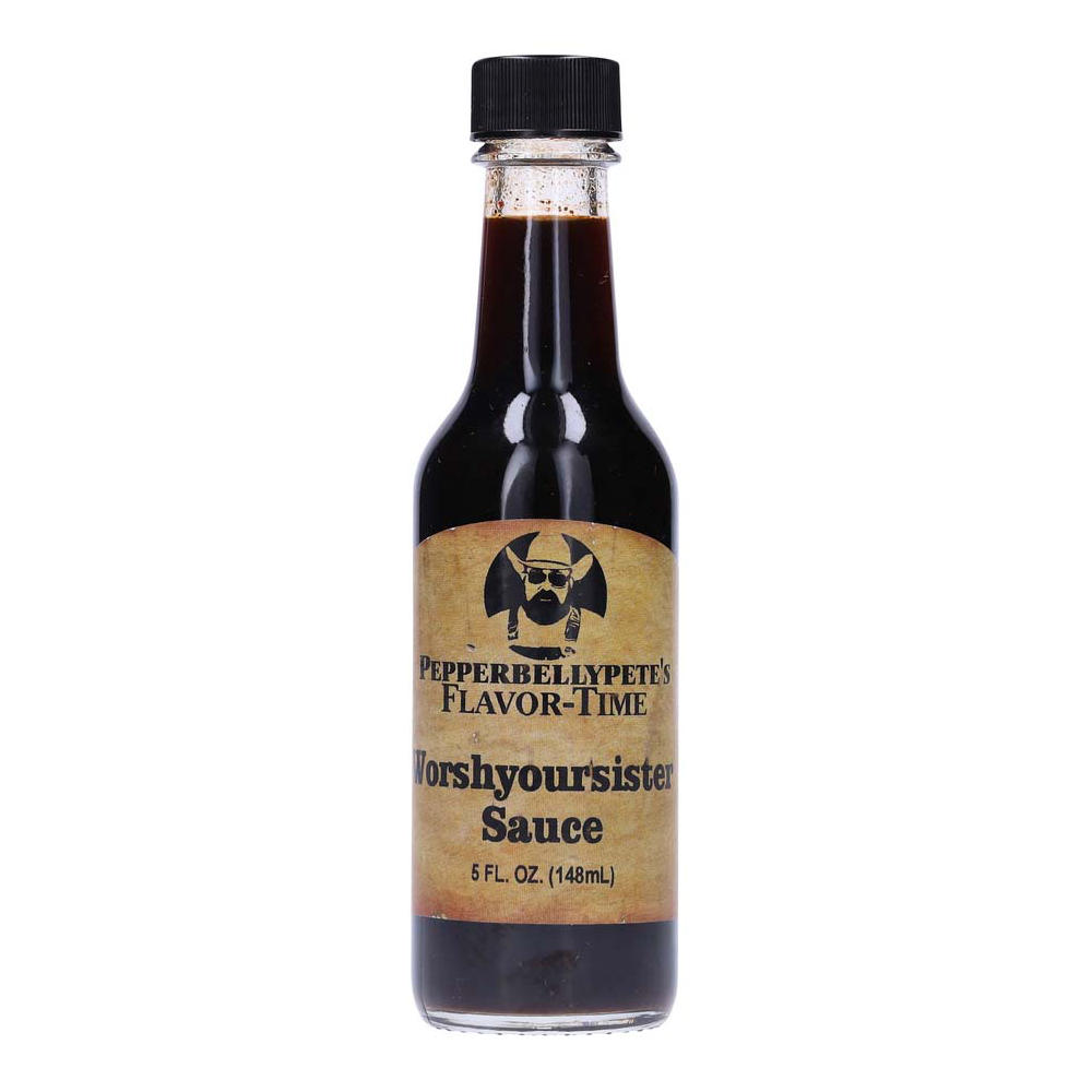Pepper Belly Pete's Worshyoursister Sauce, 5 oz