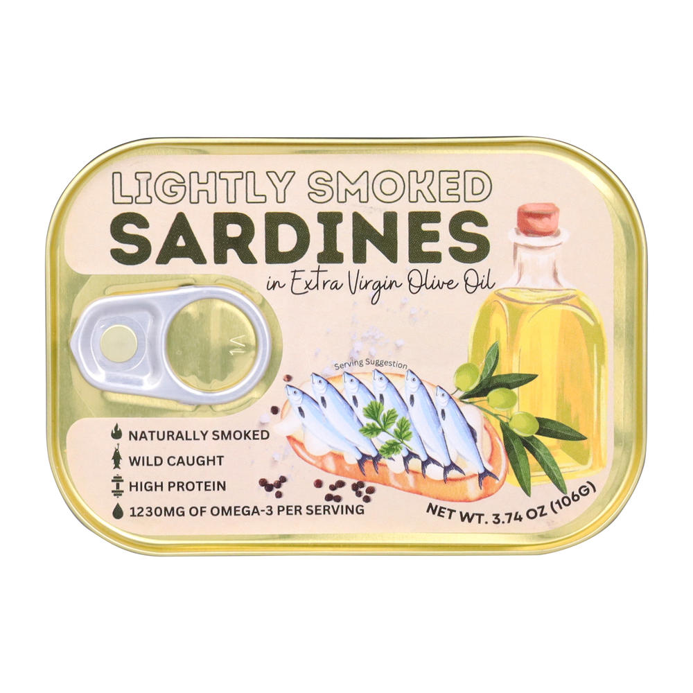 Bandi Lightly Smoked Sardines In Extra Virgin Olive Oil, 3.74 oz