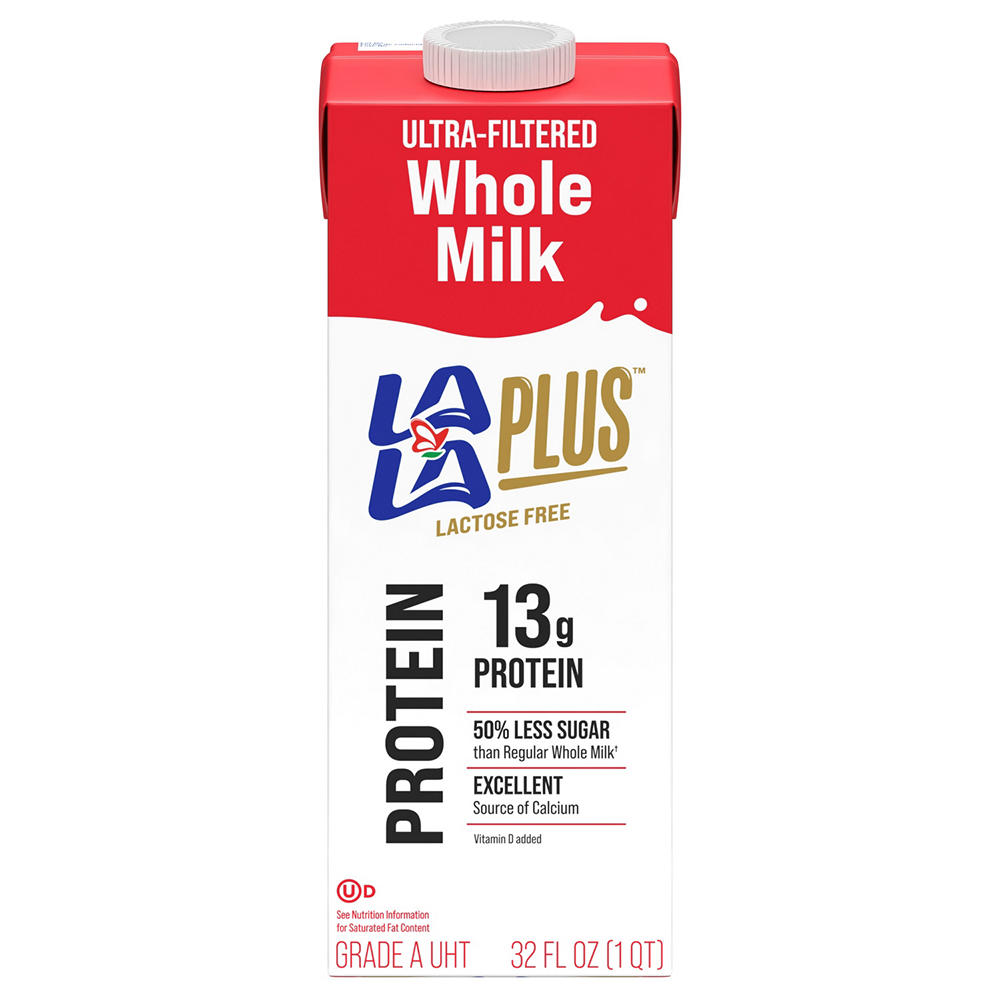 LALA Plus Protein Lactose Free Whole Milk, 32 oz