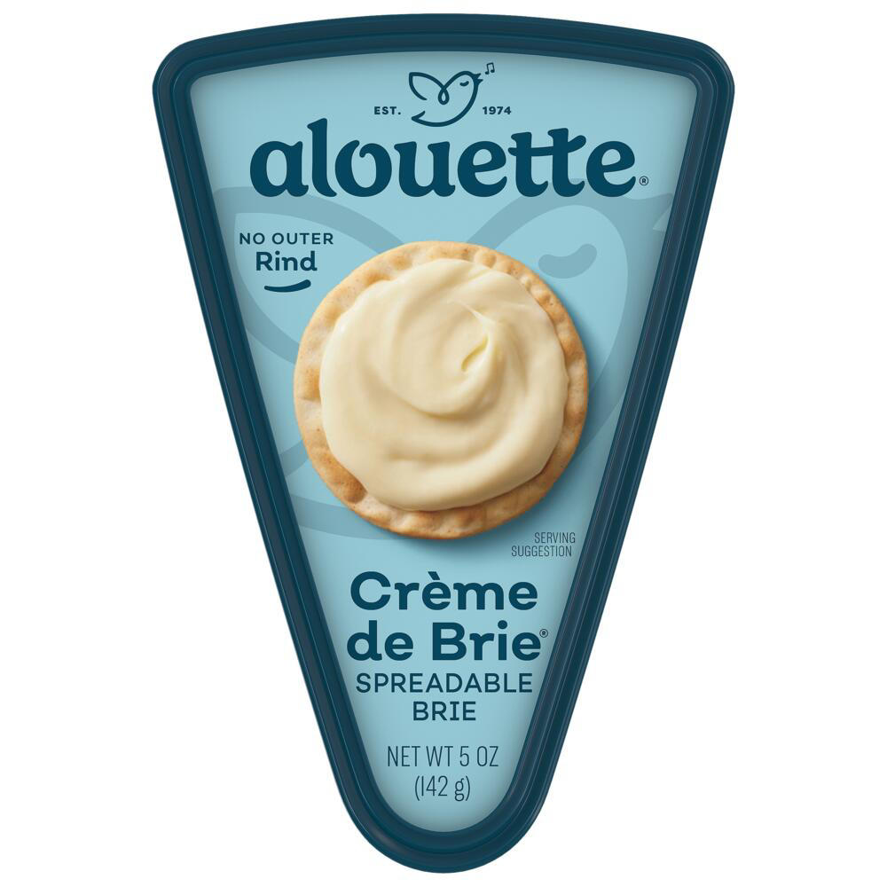 Alouette Creme de Brie Original Spreadable Cheese, 5 oz