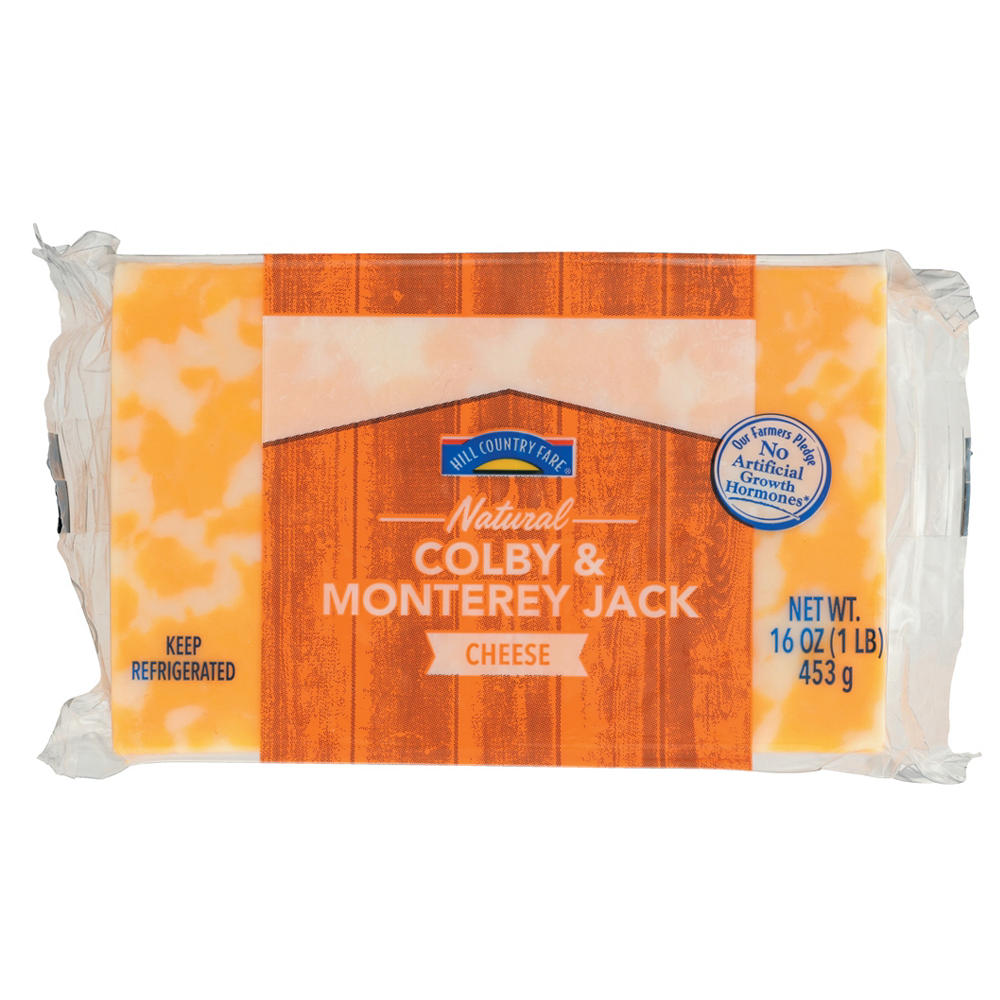 Hill Country Fare Natural Colby Jack Cheese, 16 oz