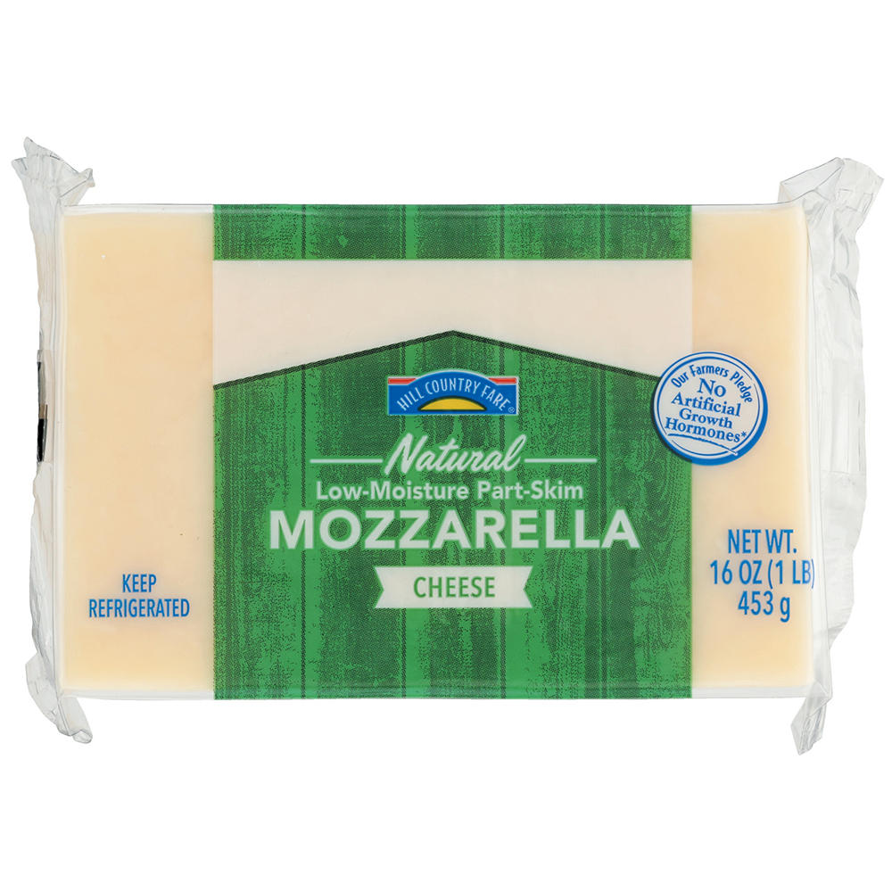 Hill Country Fare Natural Mozzarella Cheese, 16 oz