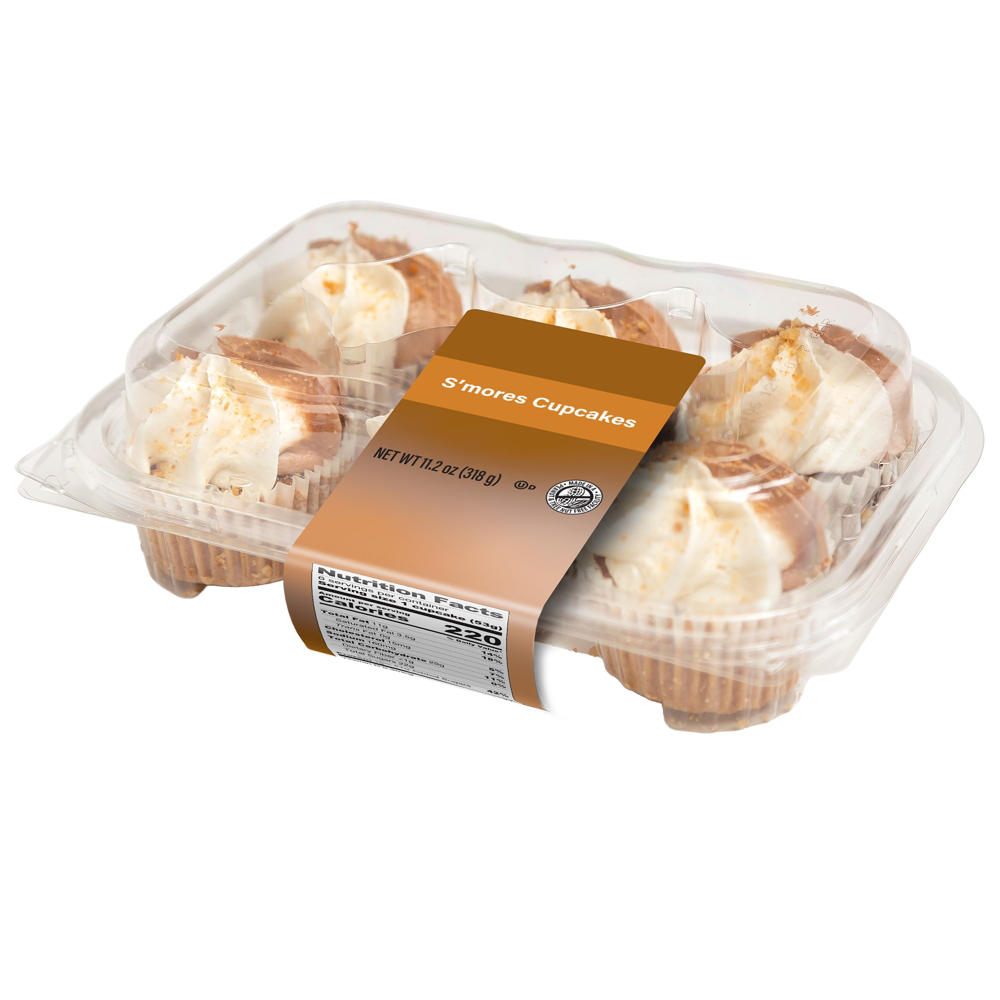 Kimberley's Bakeshoppe S'mores Classic Flavored Cupcakes, 6 ct