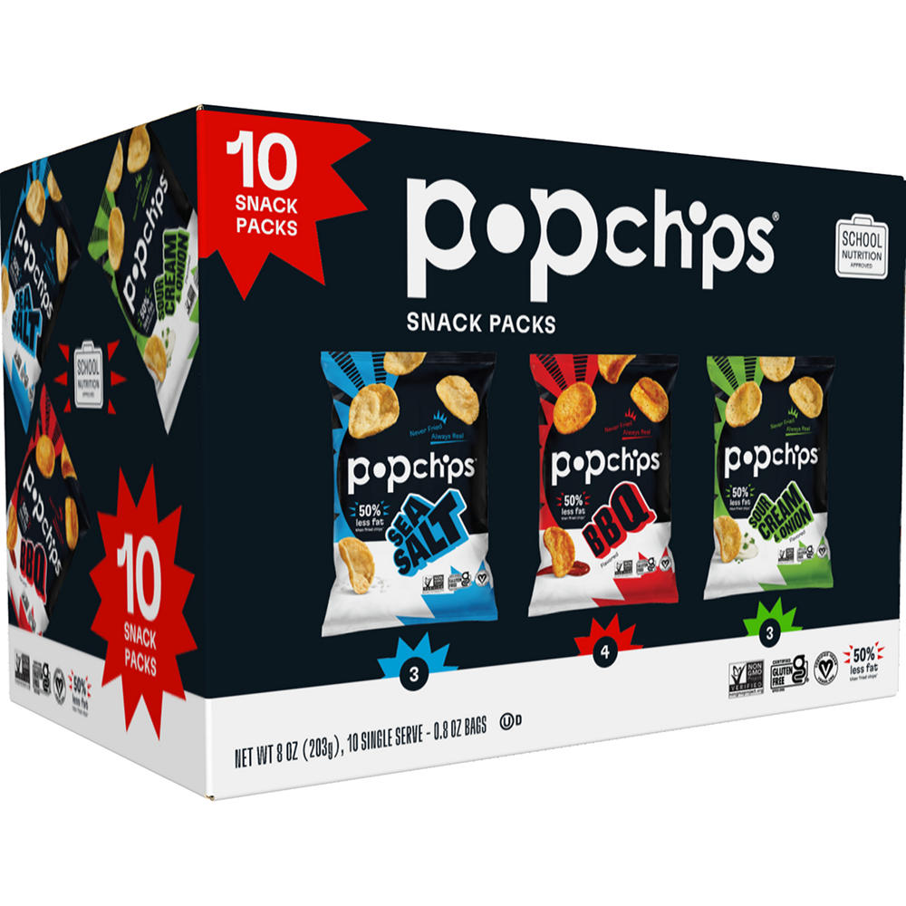 Popchips Variety Pack, 10 ct