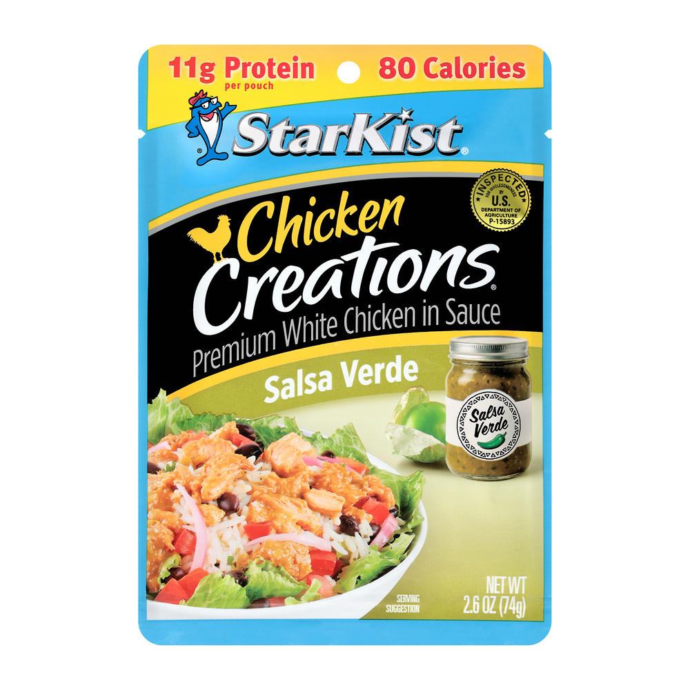 StarKist Chicken Creations Salsa Verde Pouch, 2.6 oz