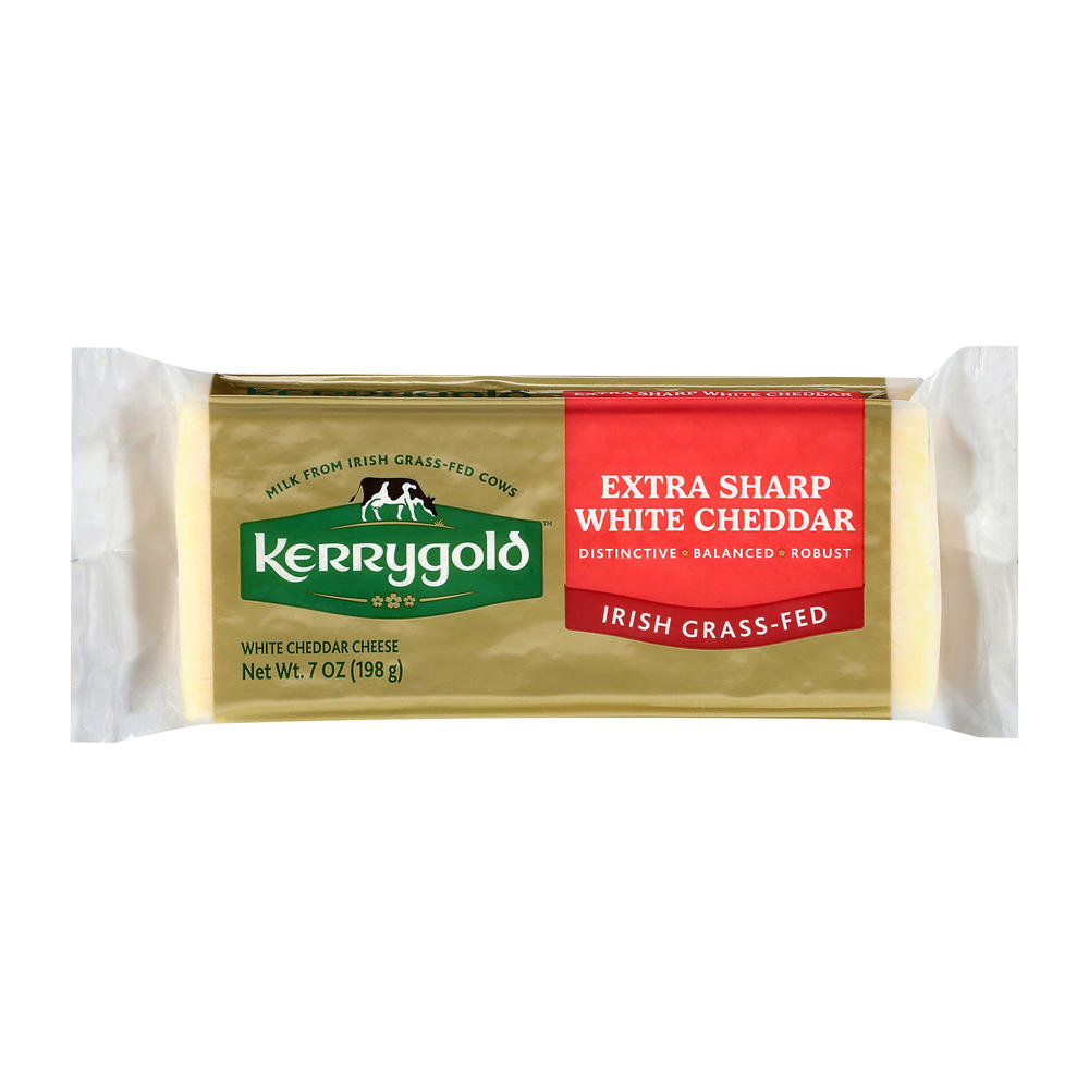 Kerrygold Extra Sharp White Cheddar, 7 oz