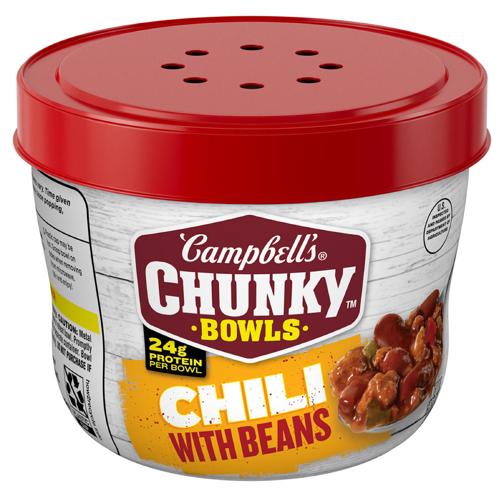 Campbell's Chunky Bowls Chili with Beans, 15.25 oz