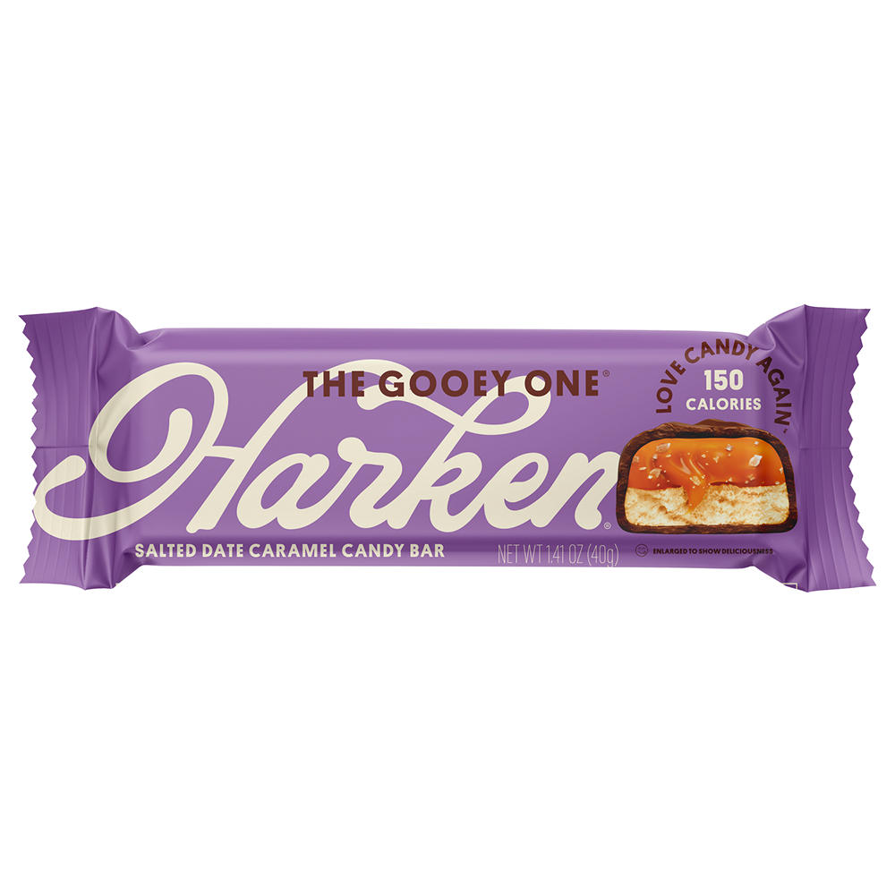 Harken The Gooey One Salted Caramel Candy Bar, 1.41 oz