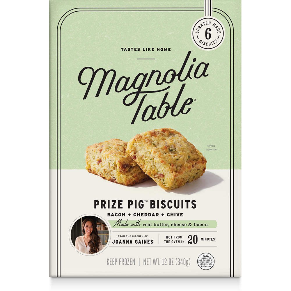 Magnolia Table Prize Pig Frozen Biscuits, 6 ct