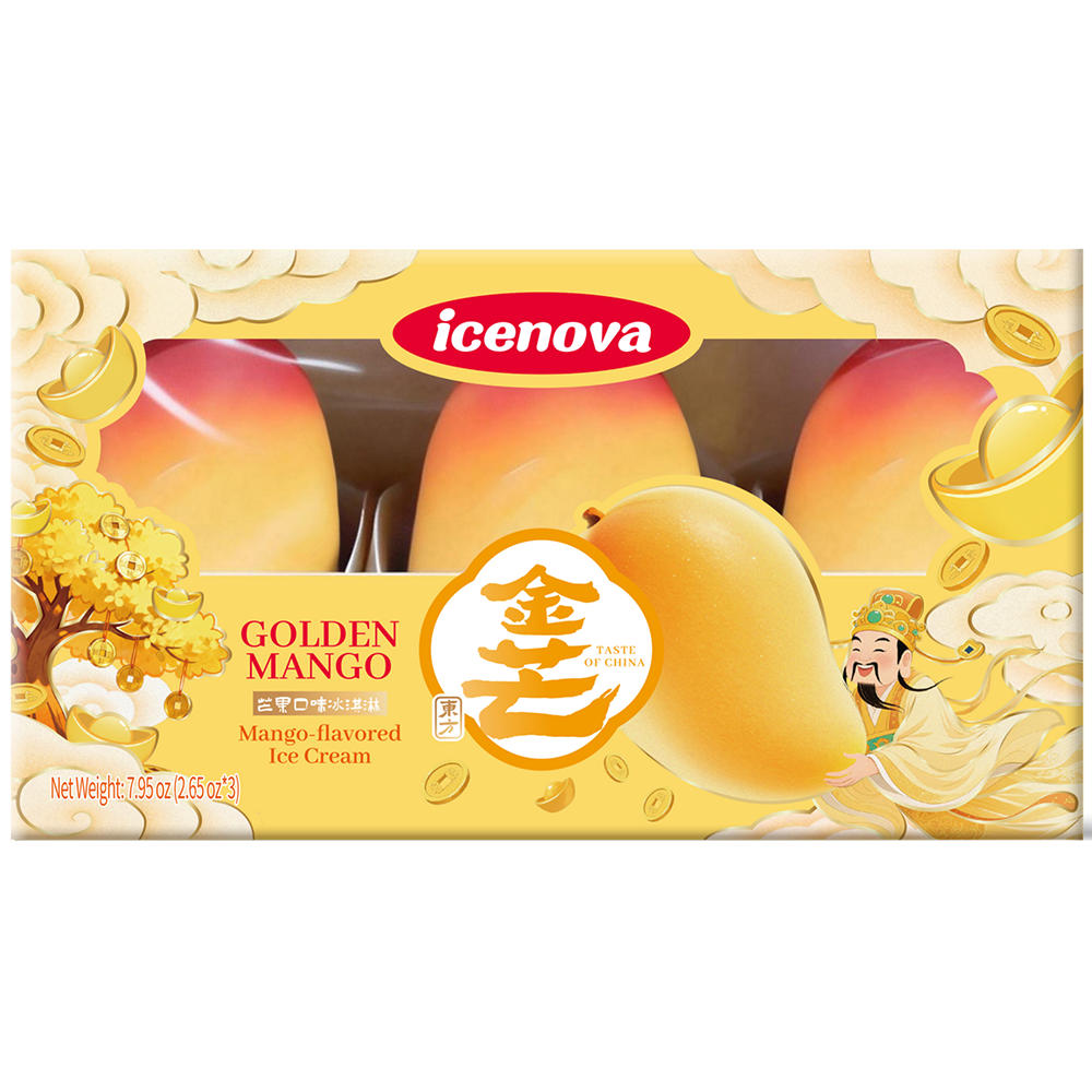 Icenova Golden Mango Ice Cream, 3 ct