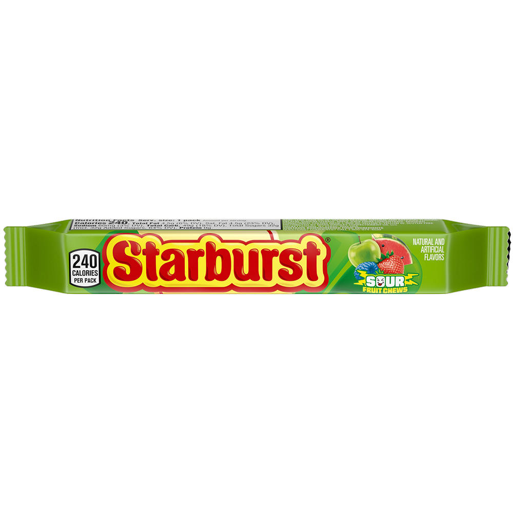 Starburst Sour Fruit Chews, 2.07 oz