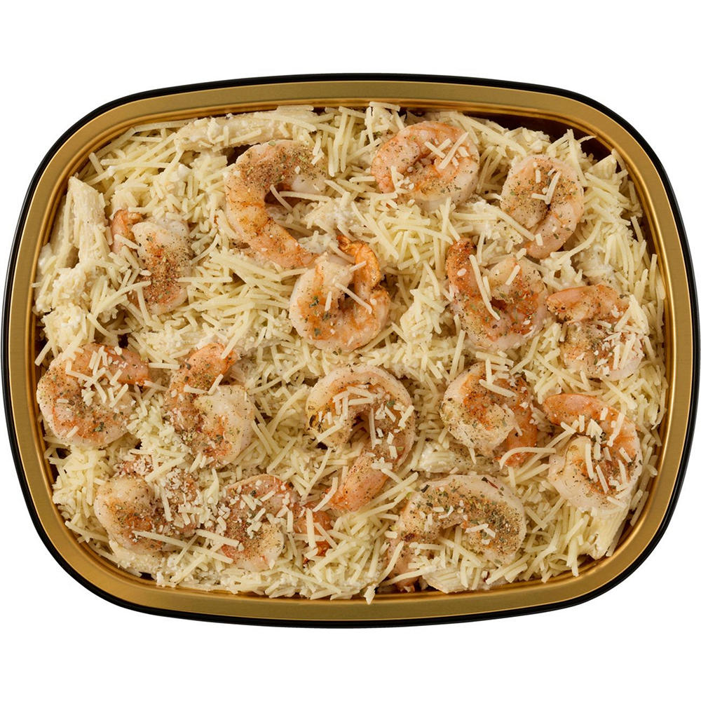 Meal Simple by H-E-B Grilled Shrimp Alfredo Pasta - Family Size, 26 oz