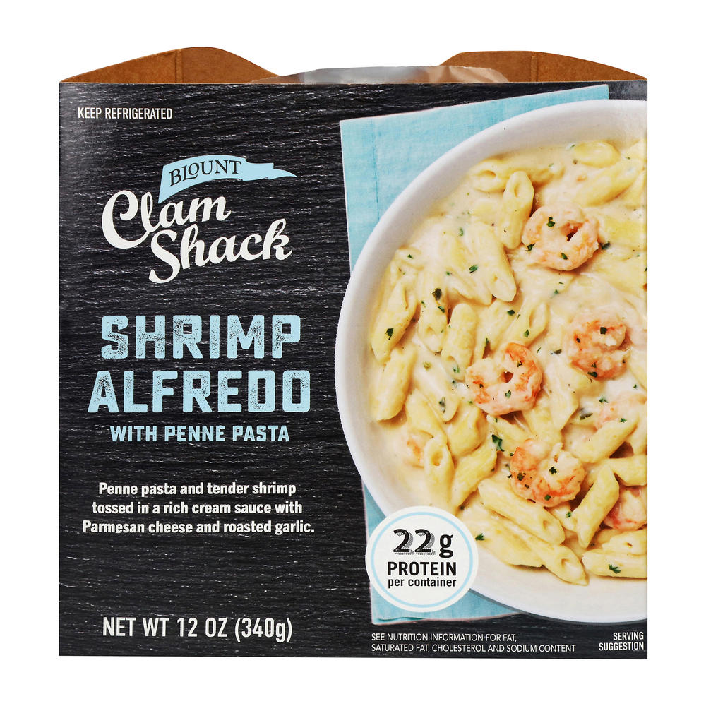 Blount Clam Shack Shrimp Alfredo with Penne Pasta, 12 oz