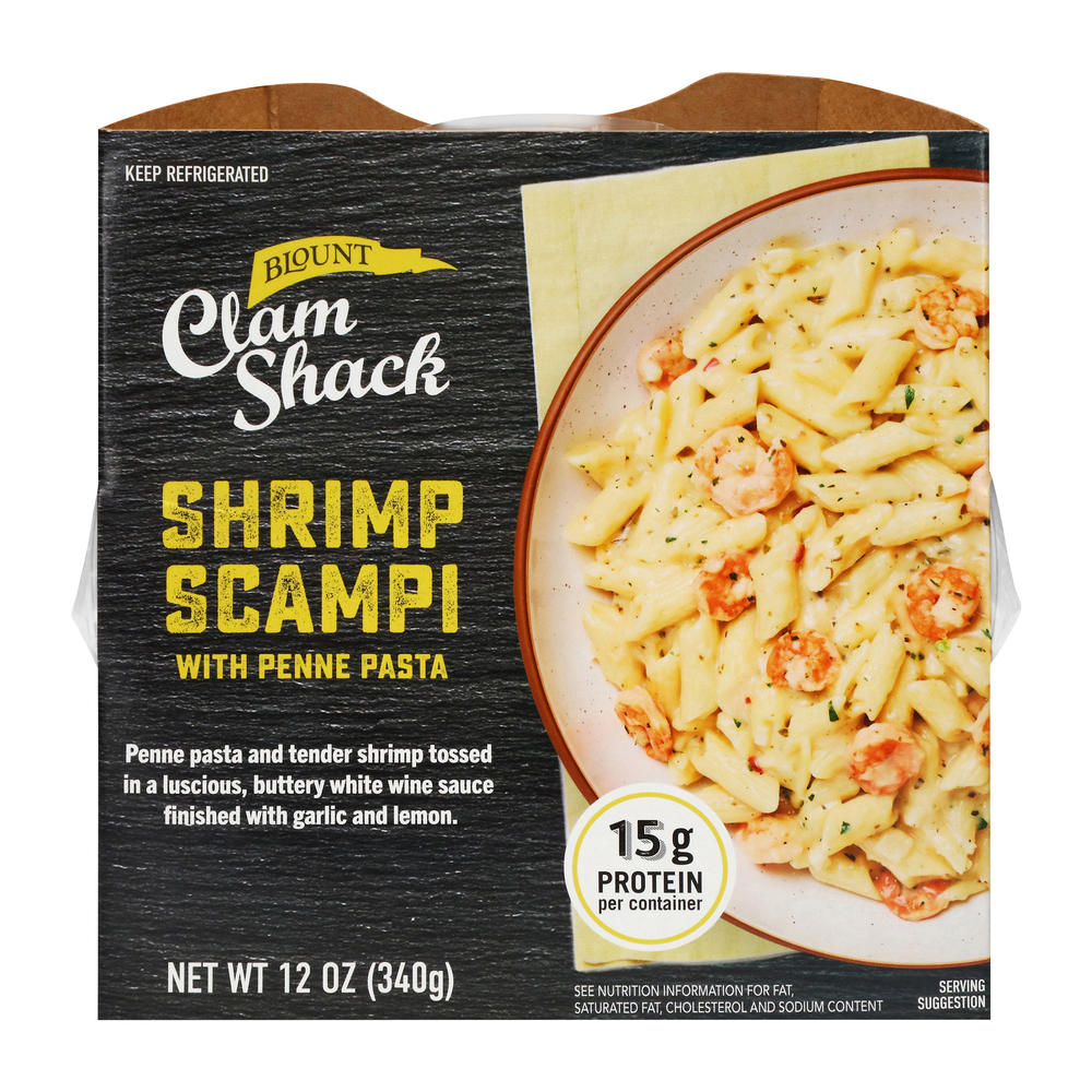 Blount Clam Shack Shrimp Scampi with Penne Pasta, 12 oz