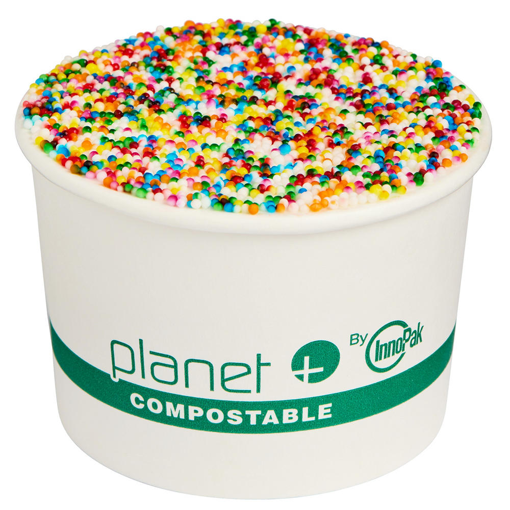 H-E-B Bakery White Cake & Sprinkle Dots Loaded Cake Cup