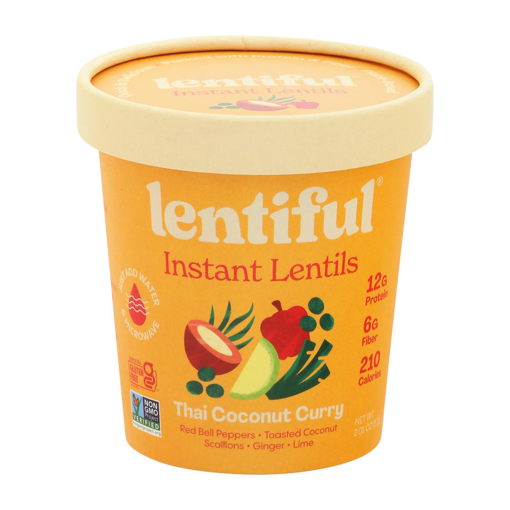 Lentiful Instant Lentils Thai Coconut Curry, 2.01 oz