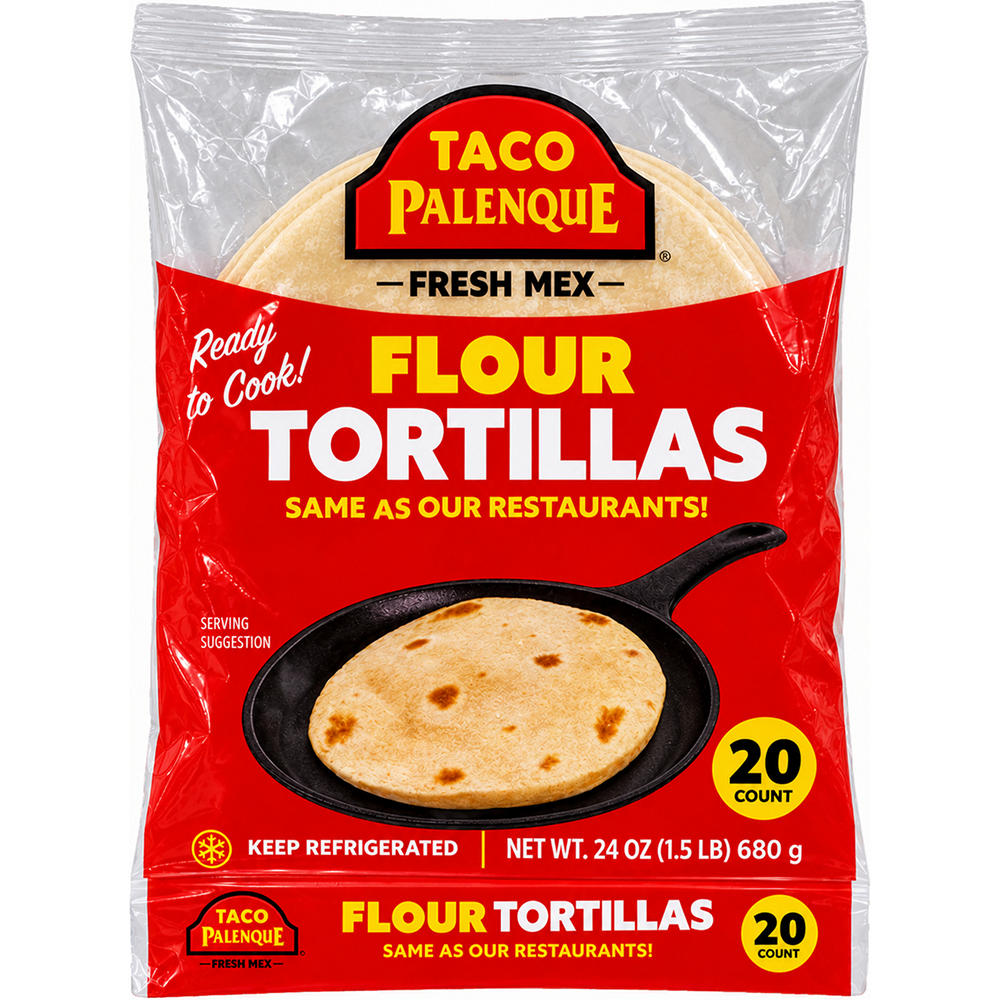 Taco Palenque Flour Tortillas, 20 ct