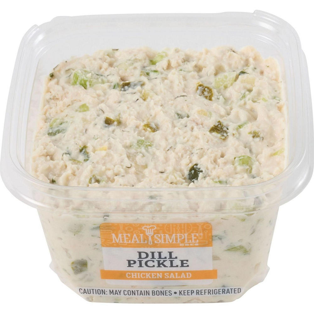 Meal Simple by H-E-B Dill Pickle Chicken Salad, Avg. 1.0 lb