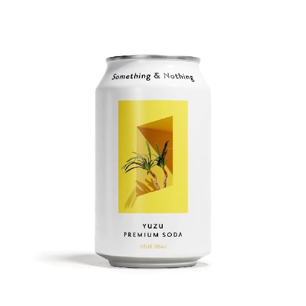 Something & Nothing Yuzu Premium Soda, 12 FZ