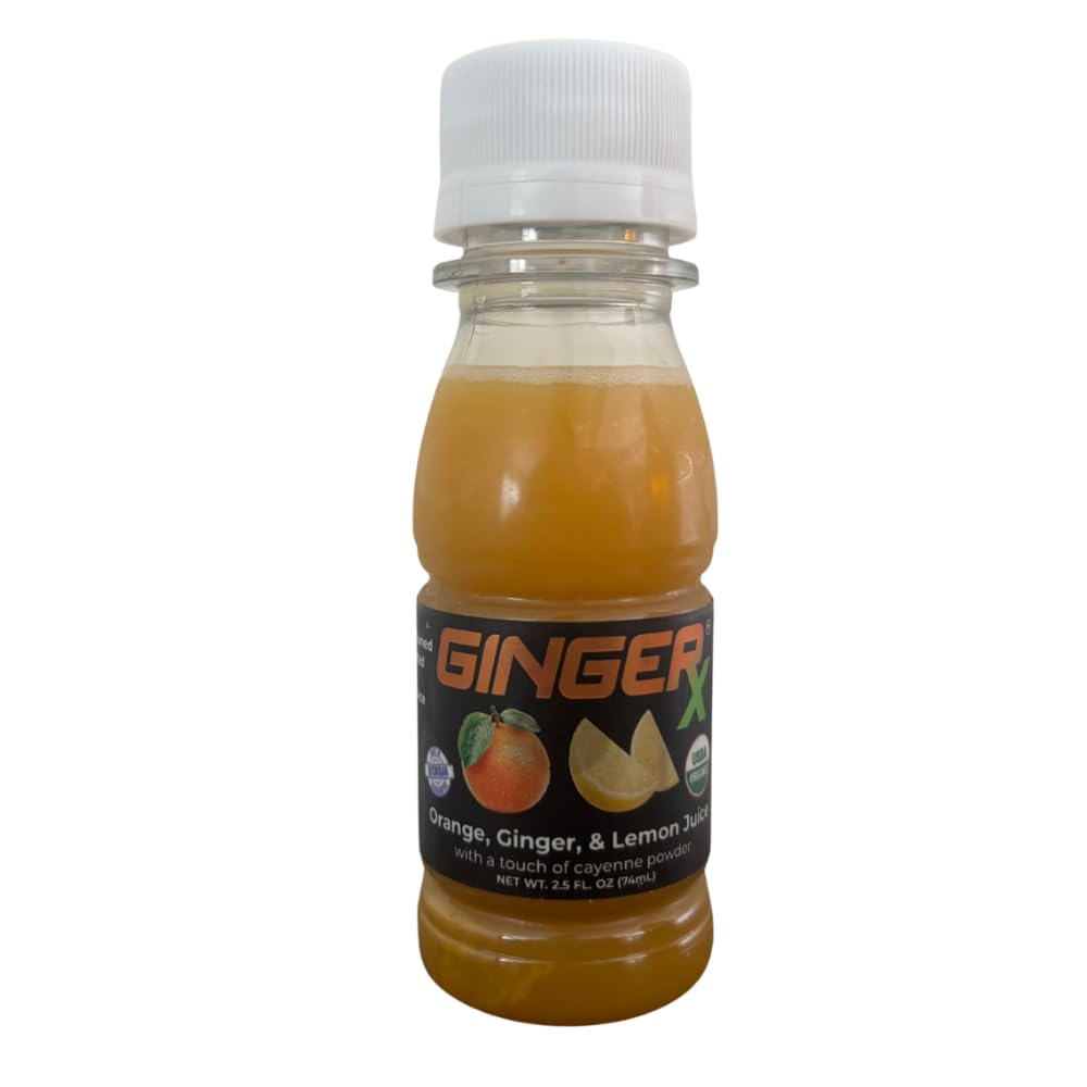 GingeRx Orange Juice Shot, 2.5 FZ
