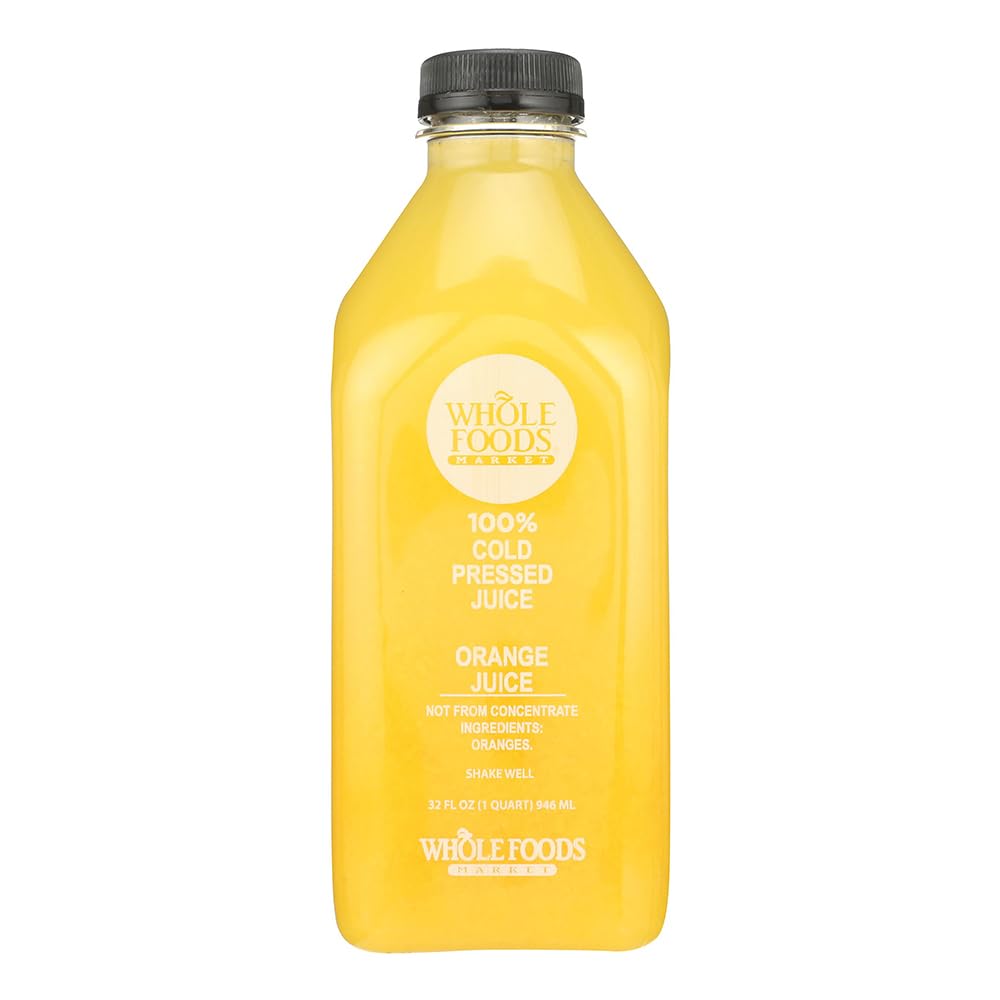 Cold Pressed Orange Juice Organic, 32 Fl Oz