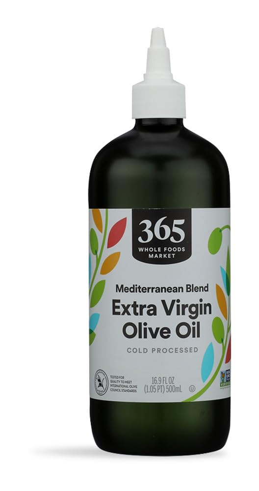 365 by Whole Foods Market Chef's Bottle Blend Mediterranean EVOO, 16.9 FZ