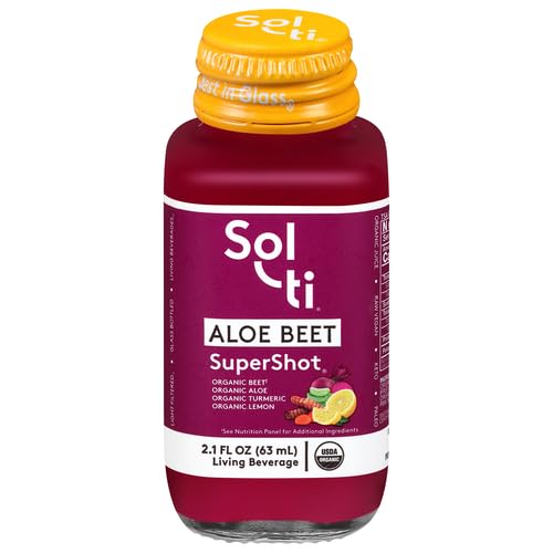 Sol-ti Organic Aloe Beet SuperShot, 2.1 FZ
