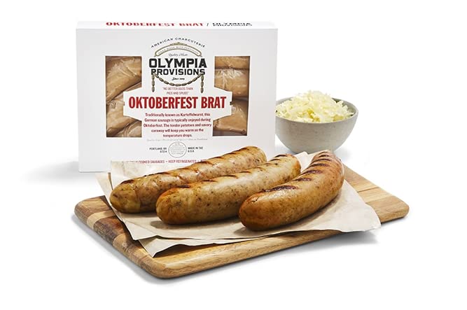 Olympia Provisions Oktoberfest Pork Brat, 12 Ounce