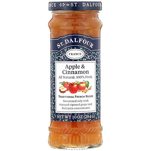 St Dalfour Apple & Cinnamon Fruit Spread, 10 OZ