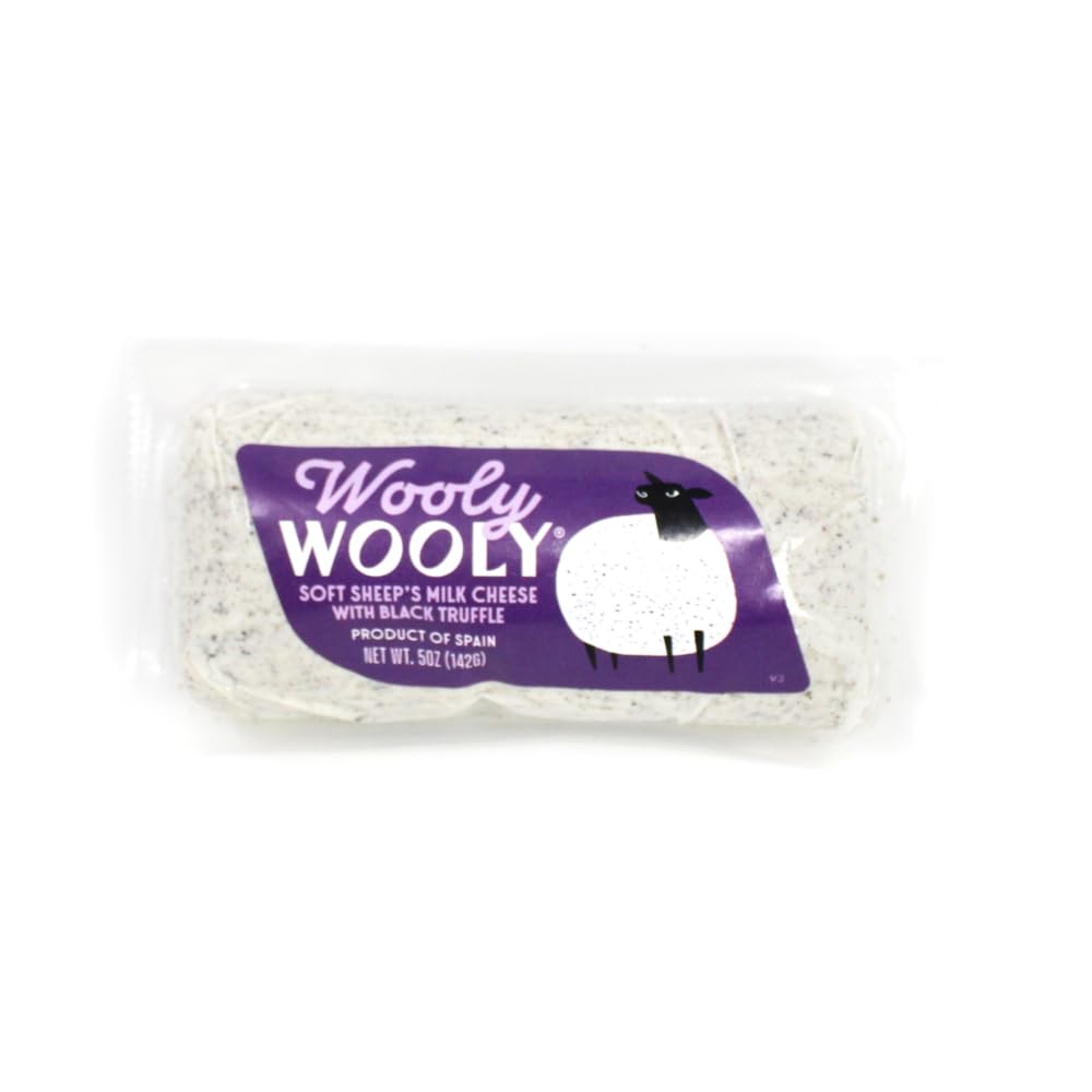 Cheese Goat Wooly Wooly Black Truffle, 5 Ounce
