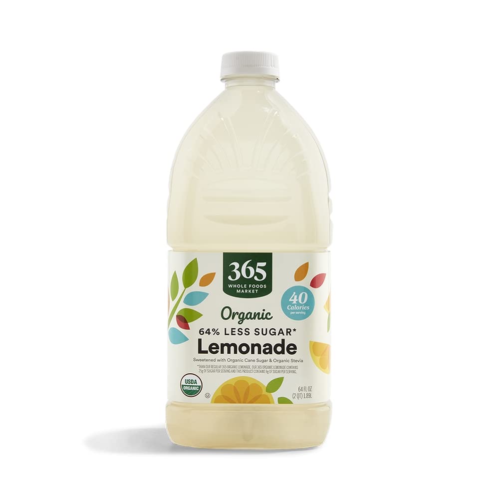 365 by Whole Foods Market Organic Light Lemonade, 64 Fl Oz