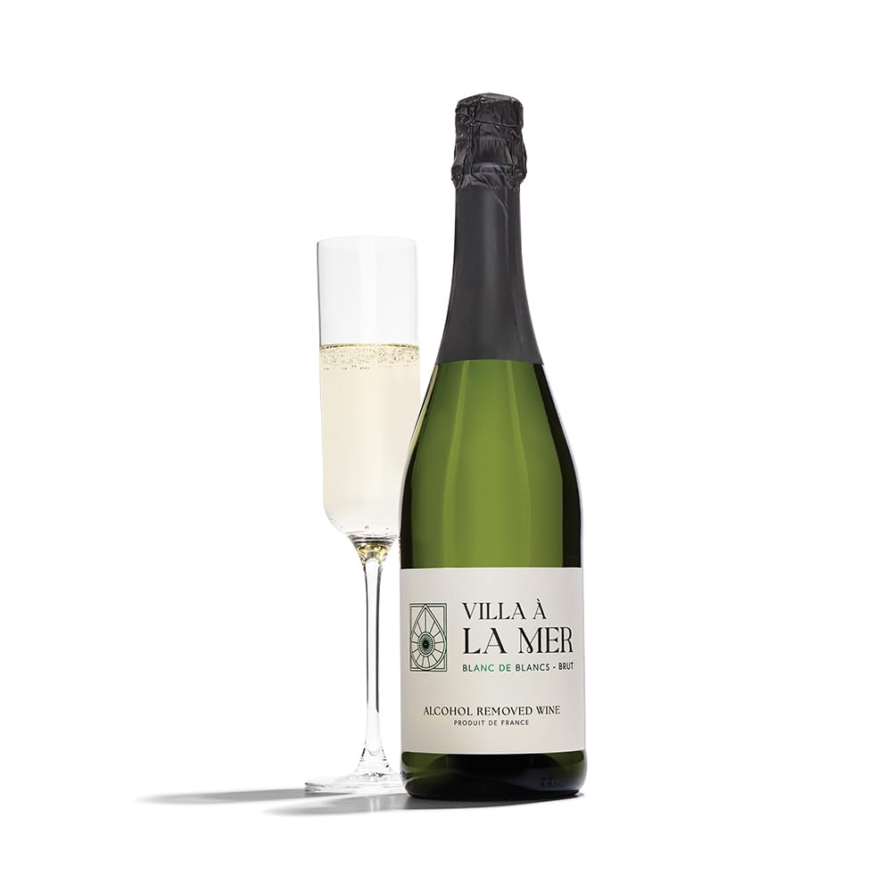 Villa A La Mer Alcohol Removed Sparkling Brut, 750 ML