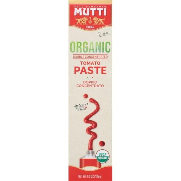 Mutti Organic Double Concentrated Tomato Paste, 6.5 Ounce
