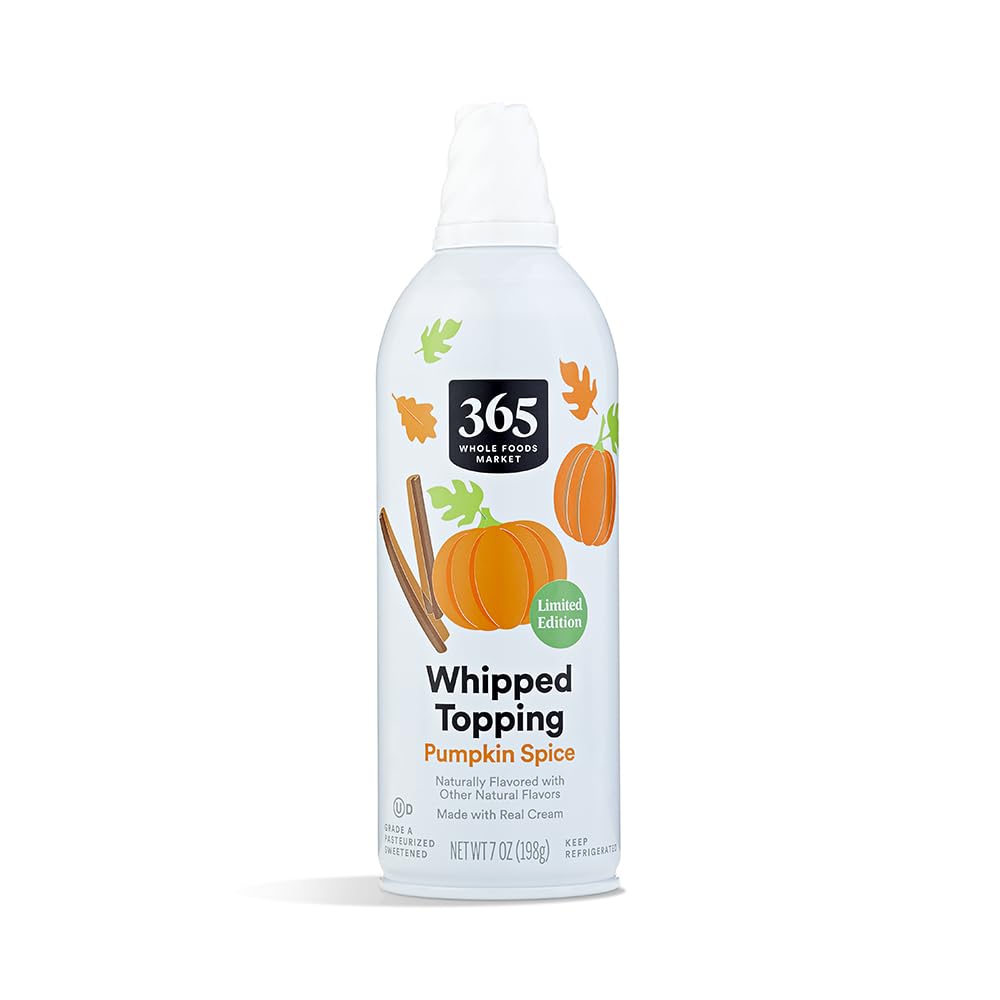 Pumpkin Spice Whipped Cream, 7 Ounce