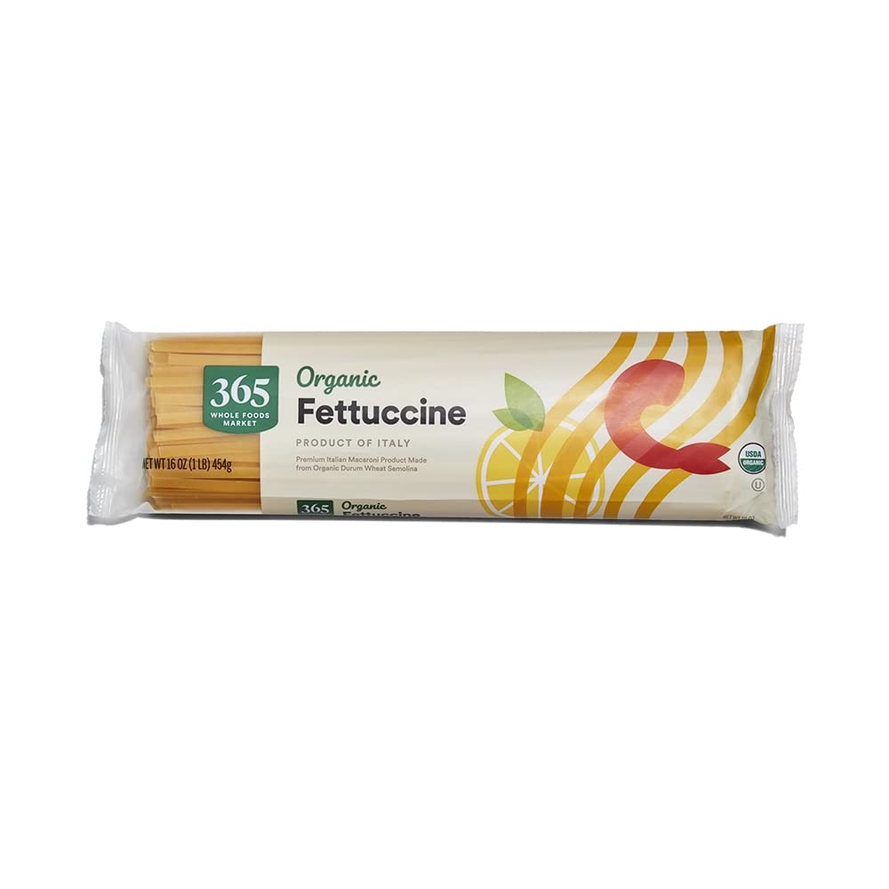 365 by Whole Foods Market Organic Fettuccine, 16 Ounce