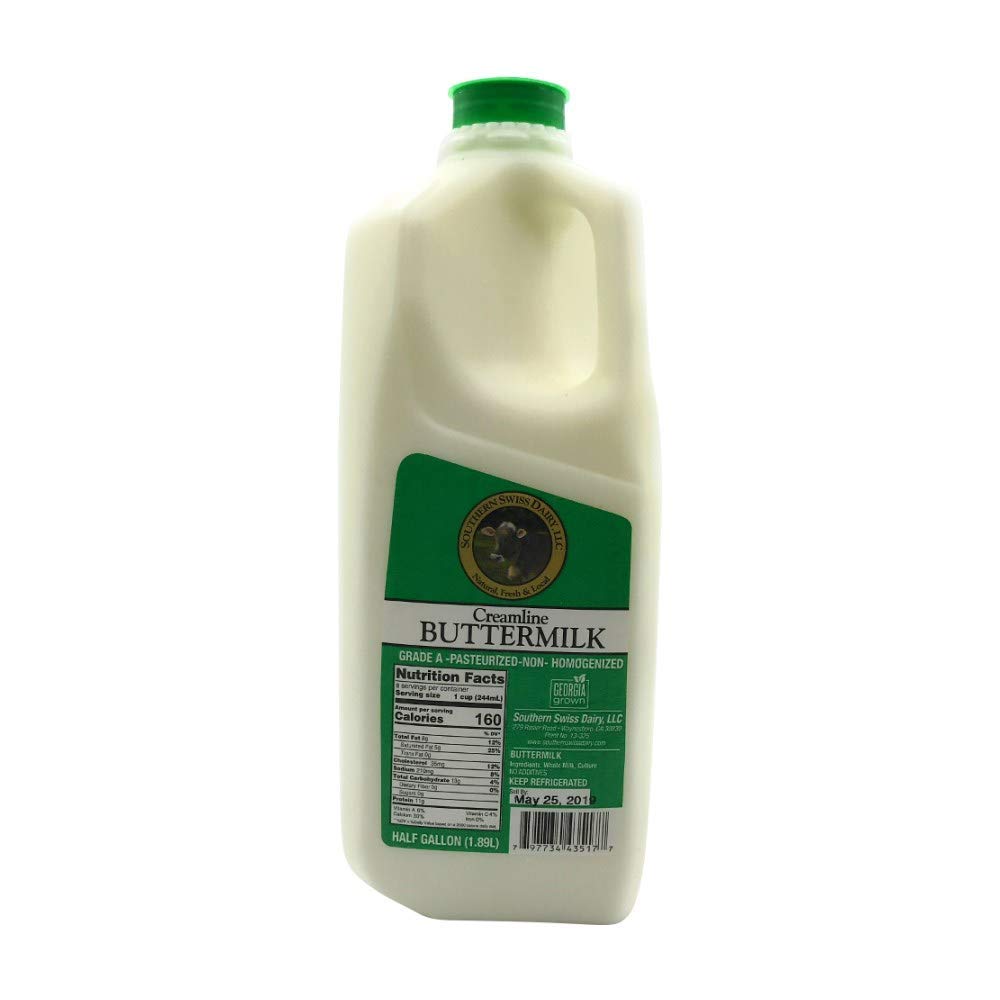 Southern Swiss Dairy Buttermilk Whole Milk, 64 Fl Oz