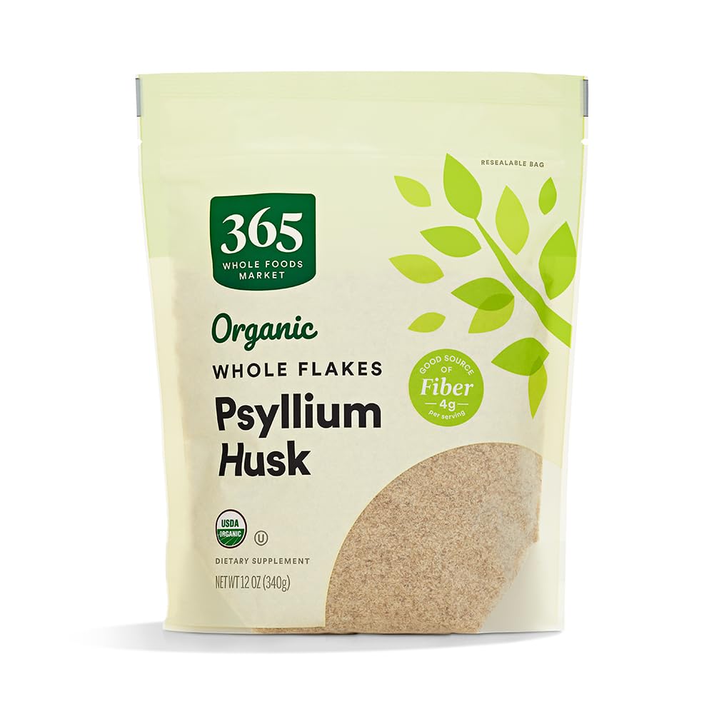 Psyllium Husk Organic, 12 Ounce