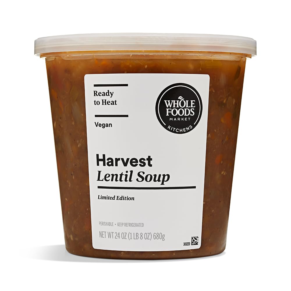 Whole Foods Market Kitchens Harvest Lentil Soup, 24 OZ