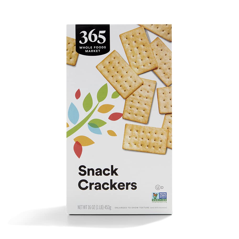 Natural Buttery Flavor Snack Crackers, 16 Ounce