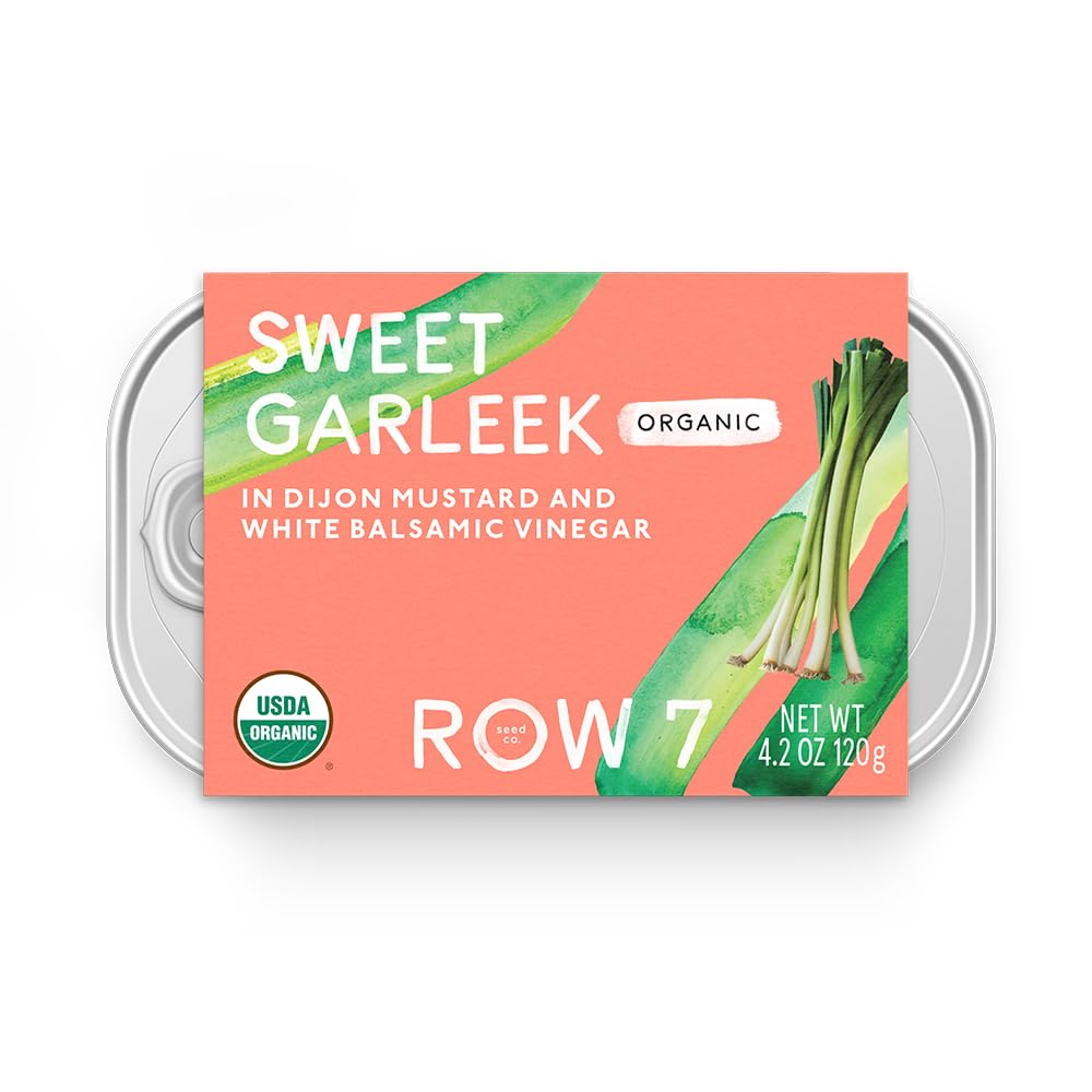 Row 7 Organic Tinned Sweet Garleek, 4.2 Ounce