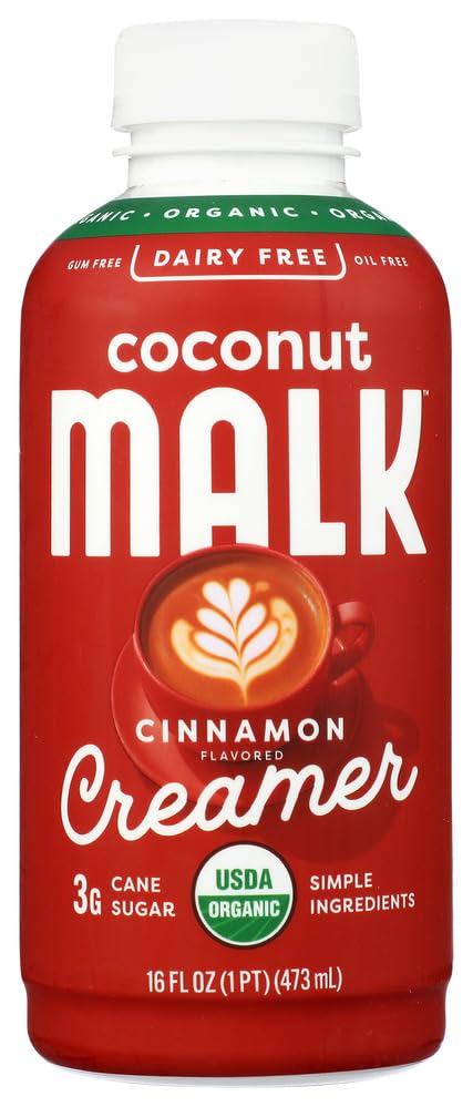 Malk Organic Cinammon Coconut Creamer, 16 FZ