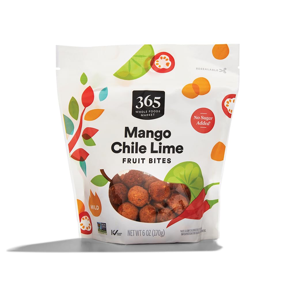 Fruit Bites, Mango Chili Lime, 6 Ounce