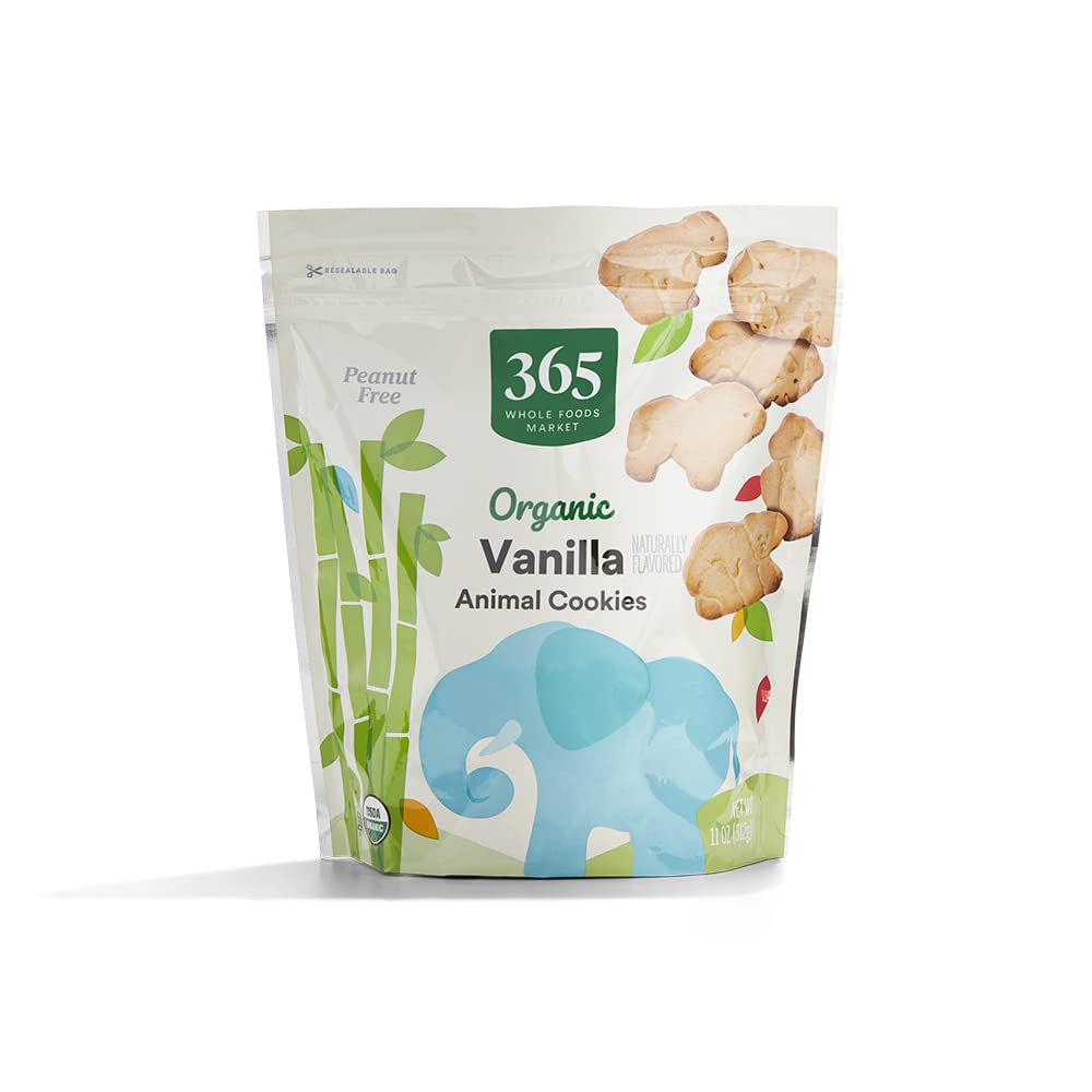 Organic Vanilla Animal Cookie, 11 Ounce